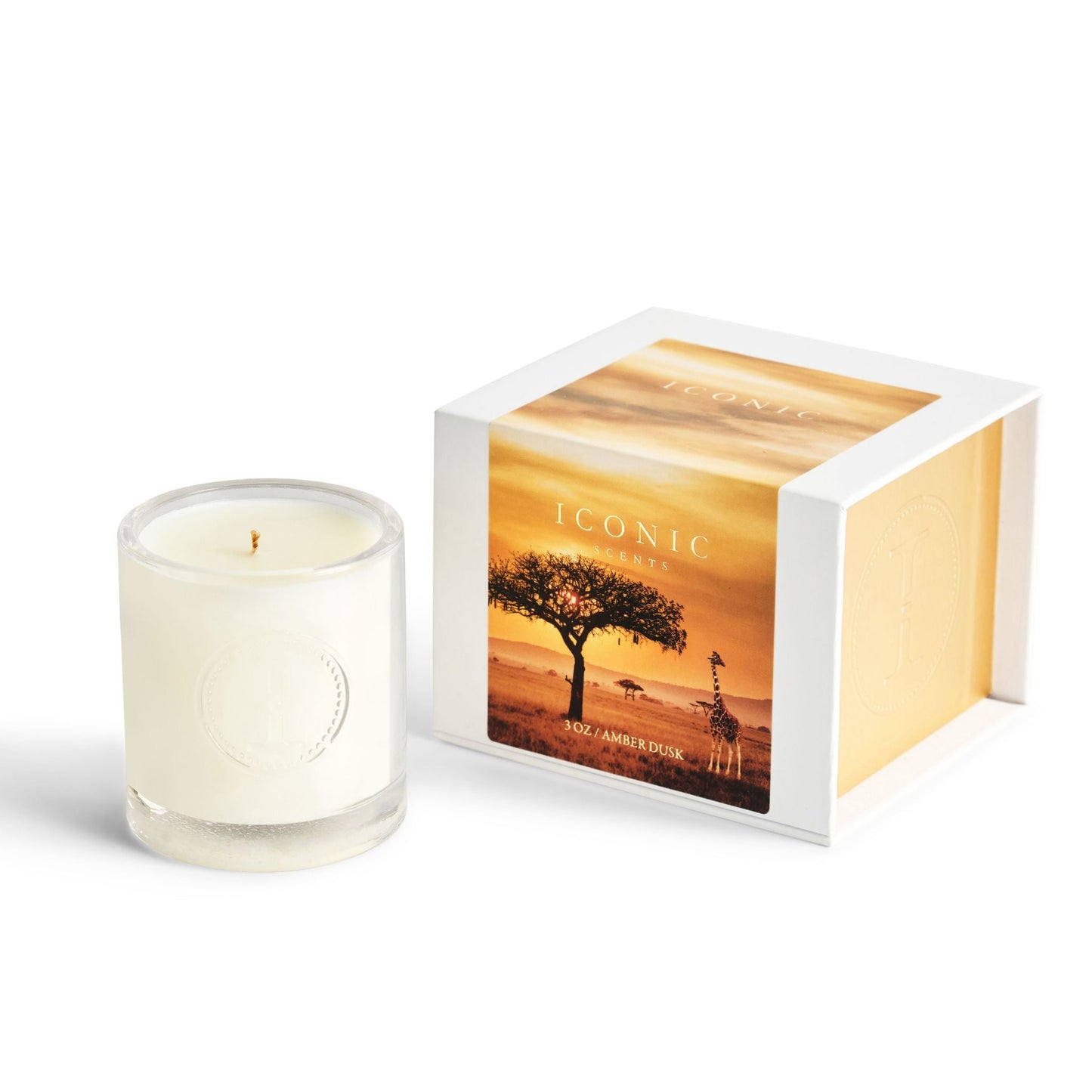 Amber Dusk Candle 3oz - Iconic Scents