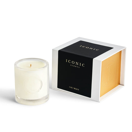 Iconic Black Candle 3oz - Iconic Scents