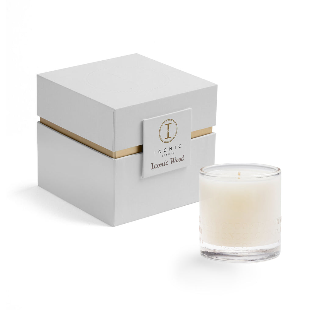 Frosted White 9oz Wood Wick Candle- Fragrance Free – Coastal Candle Co.